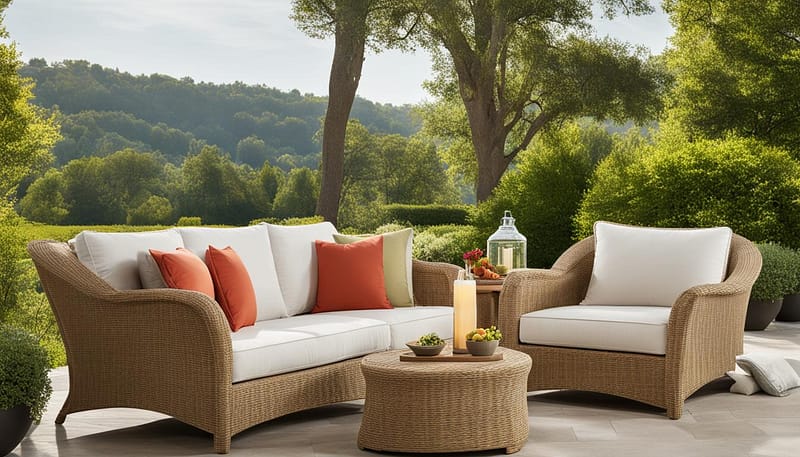 sunbrella outdoor sofa